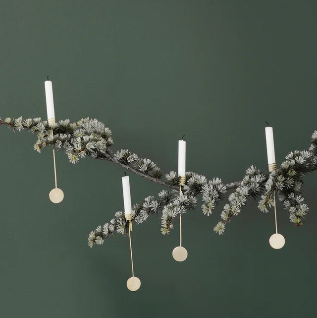 Baumkerzenhalter Weihnachtsbaum (4er Set) - ferm LIVING - DesignWe.Love