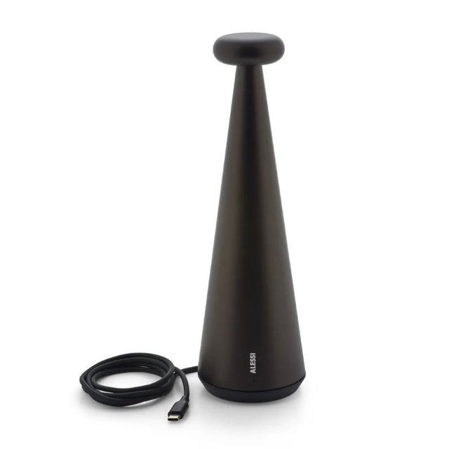 Bedin tragbare Akkuleuchte Braun - Alessi - DesignWe.Love