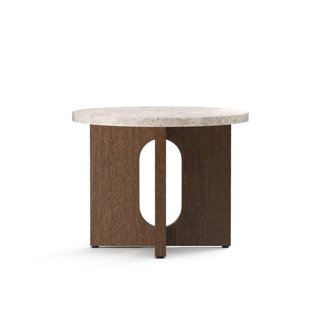 Beistelltisch Androgyne 50cm mit Kunis Breccia Platte - Audo - DesignWe.Love
