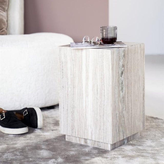 Beistelltisch aus Marmor Vince - Eleonora - DesignWe.Love