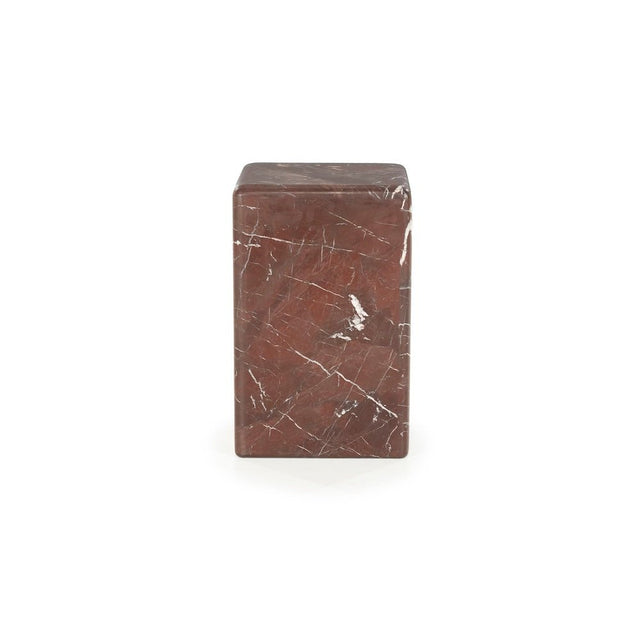 Beistelltisch Dice Roter Marmor - By - Boo - DesignWe.Love