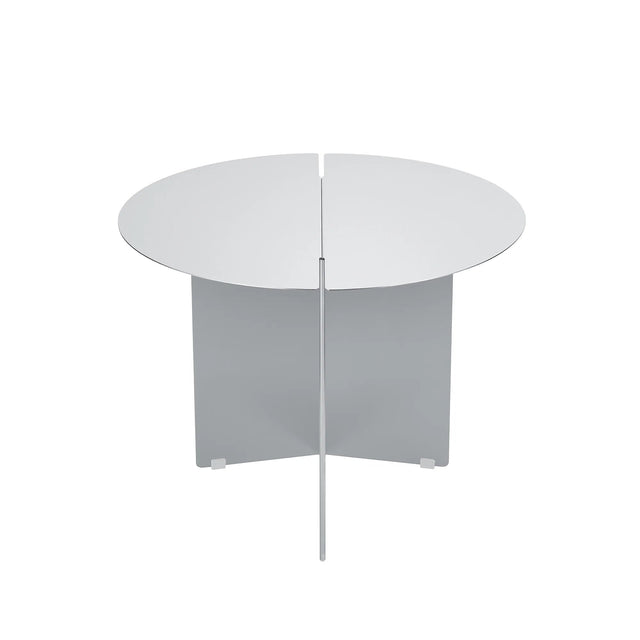 Beistelltisch ORU Edelstahl Matt Medium Ø 50cm - Blomus - DesignWe.Love