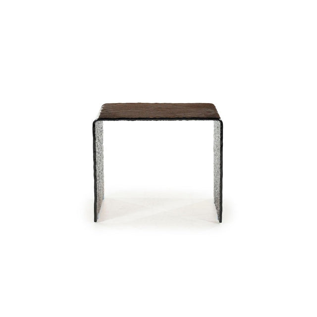 Beistelltisch Ripple Small Braun Glas - By - Boo - DesignWe.Love