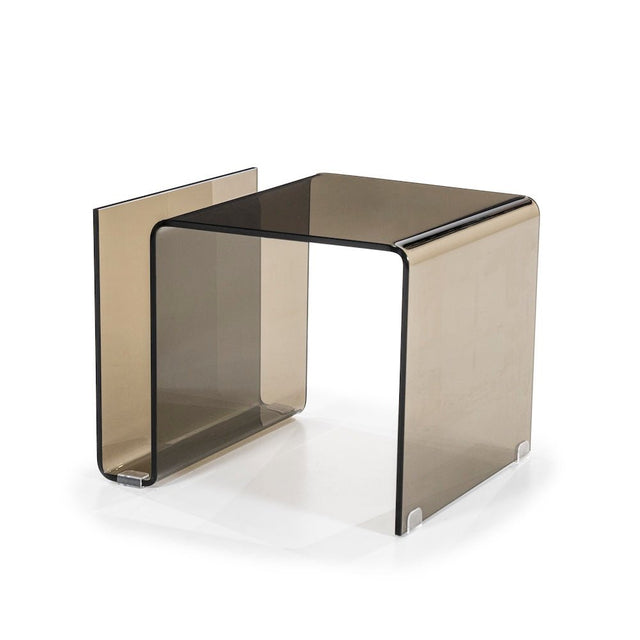 Beistelltisch Shadow Braun Glas - By - Boo - DesignWe.Love