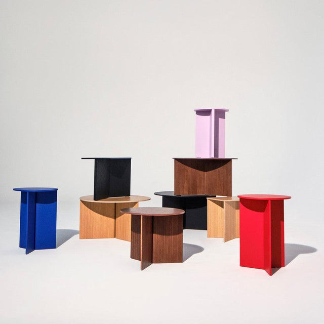 Beistelltisch Slit Table Walnuss - HAY - DesignWe.Love