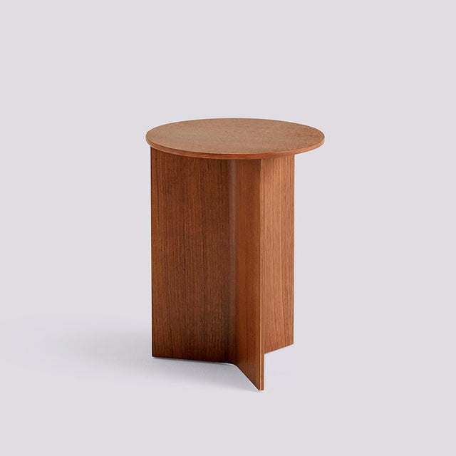 Beistelltisch Slit Table Walnuss - HAY - DesignWe.Love