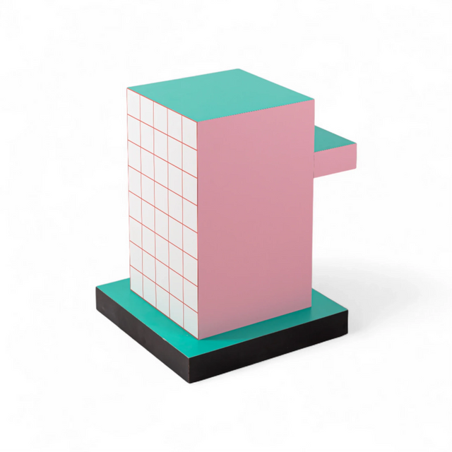 Beistelltisch Super Side Table Red Grid - Seletti - DesignWe.Love