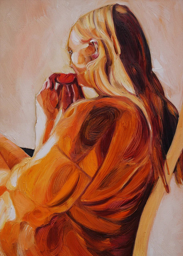 Blood Orange Kunstdruck Lolita Pelegrime - Paper Collective - DesignWe.Love