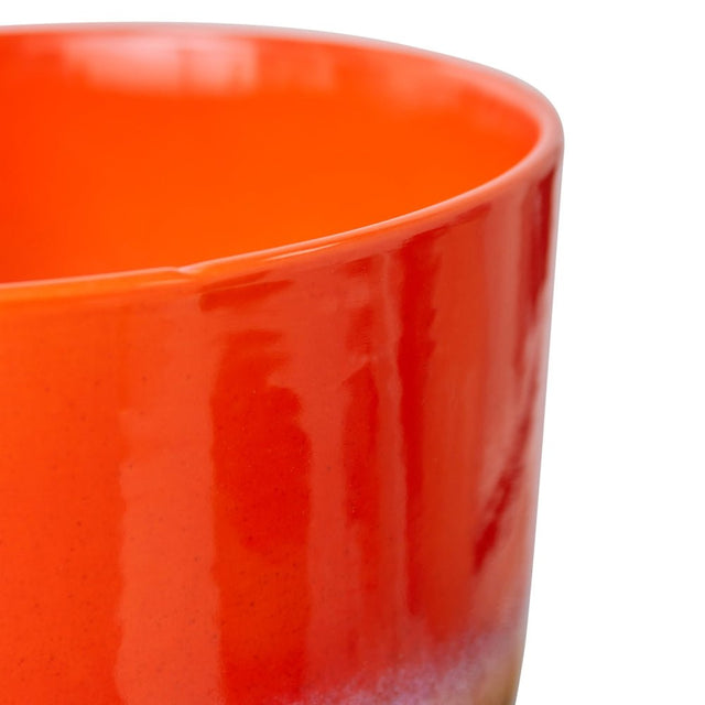 Blumentopf aus Keramik Retro Cherry Red - HK Living - DesignWe.Love