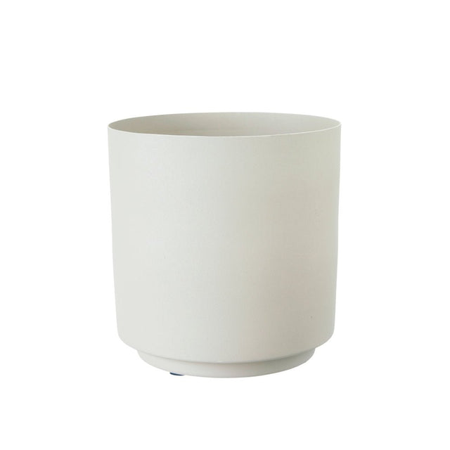 Blumentopf MALIA aus Metall in Weiß - Wikholm Form - DesignWe.Love
