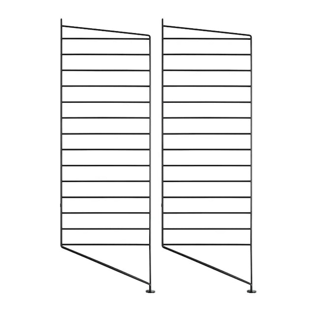 Bodenleiter 2er Set 85x30cm Schwarz - String Furniture