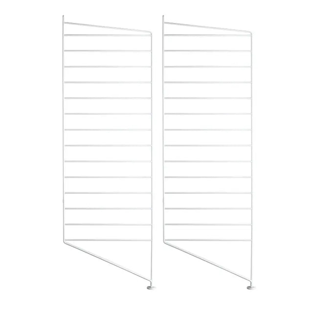 Bodenleiter 2er Set 85x30cm Weiß - String Furniture