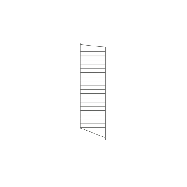 Bodenleiter einzeln 115x30cm - alle Farben | String Furniture