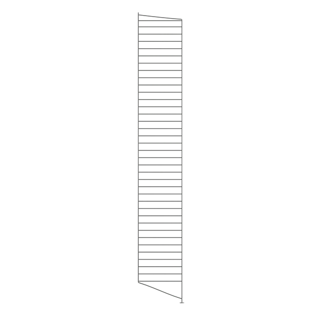 Bodenleiter einzeln Dunkelgrau 200x30cm - String Furniture Regalsystem