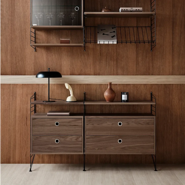 Bodenleiter einzeln 115x30cm - alle Farben | String Furniture