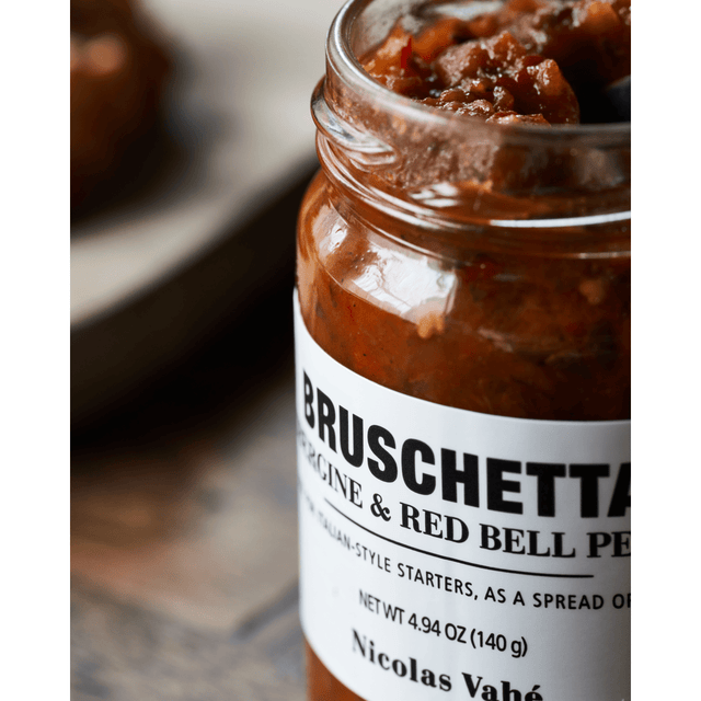 Bruschetta Aufstrich aus Aubergine und rote Paprika - Nicolas Vahé - DesignWe.Love