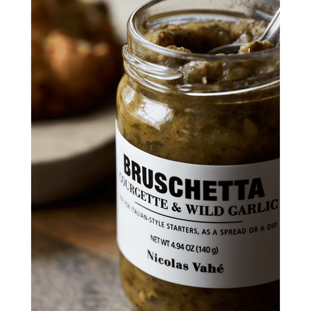 Bruschetta Aufstrich Zucchini und wilder Knoblauch - Nicolas Vahé - DesignWe.Love