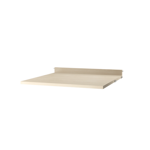 String Schreibtisch 58×58cm Esche – Wandschreibtisch für das String Regal