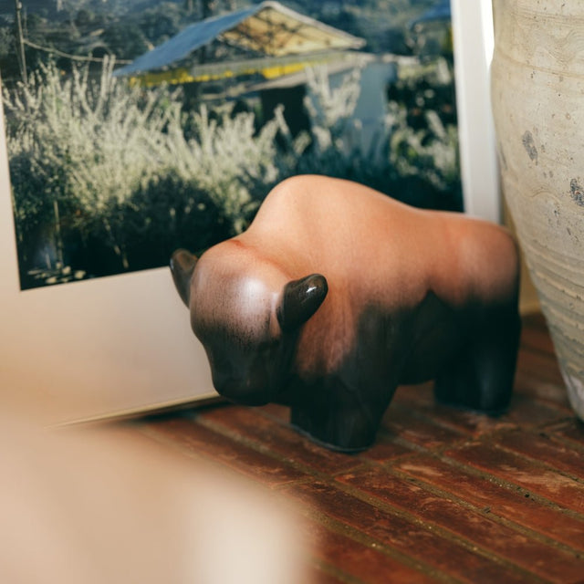 Ceramic Bull, limitierte Auflage - HK LIVING X Otto Keramik - DesignWe.Love