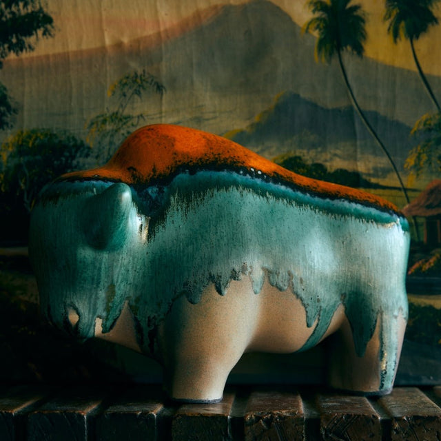 Ceramic Bull, limitierte Auflage - HK LIVING X Otto Keramik - DesignWe.Love