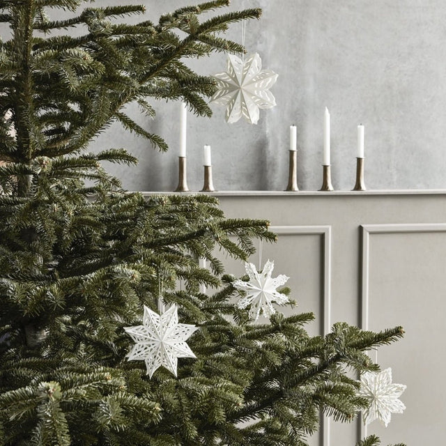 Christbaumschmuck Snowflake, 4er Set - House Doctor - Weihnachten 2024 - DesignWe.Love