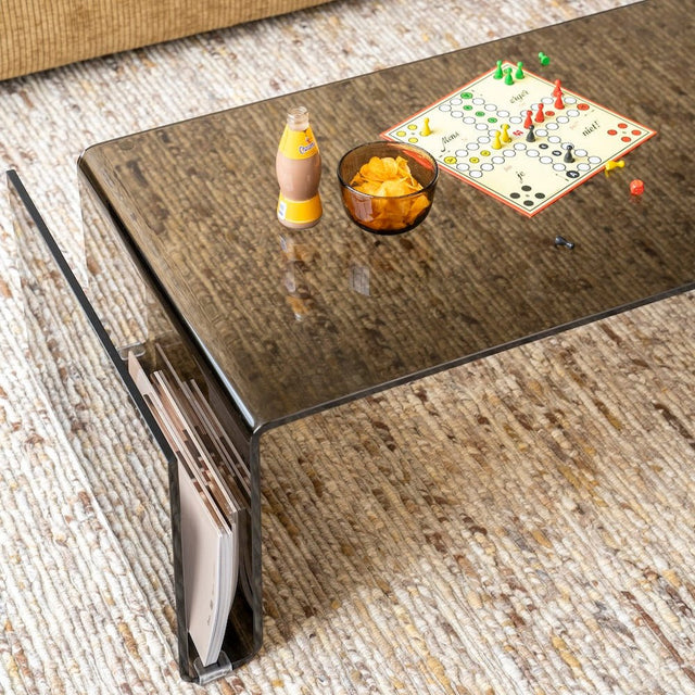 Couchtisch Shadow Braun Glas - By - Boo - DesignWe.Love