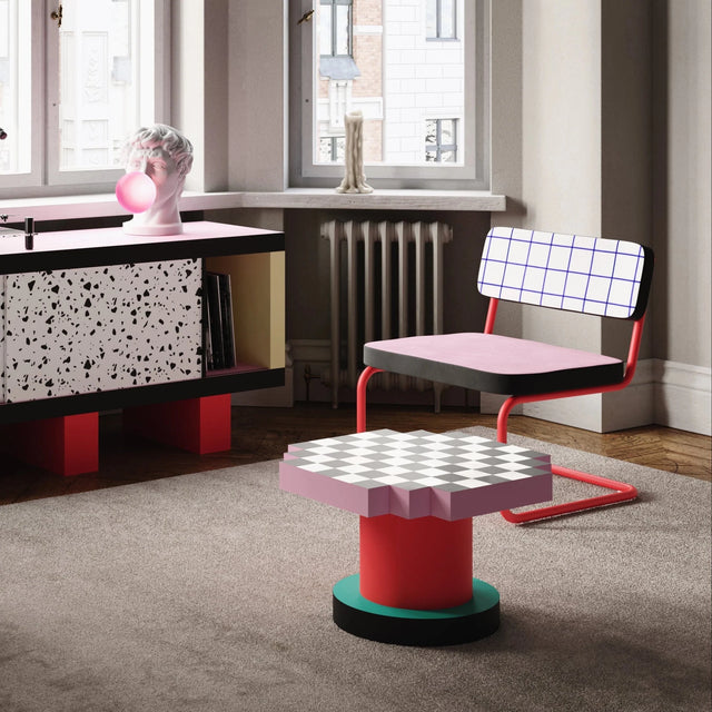Couchtisch Super Coffee Table Blue Grid - Seletti - DesignWe.Love