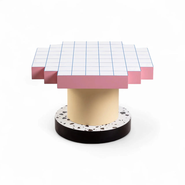Seletti Super Coffee Table Memphis Couchtisch Blue Grid – DesignWe.Love