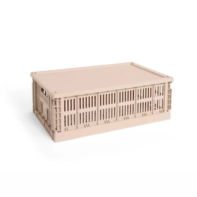 Deckel Für Colour Crate Large, Powder - HAY - DesignWe.Love