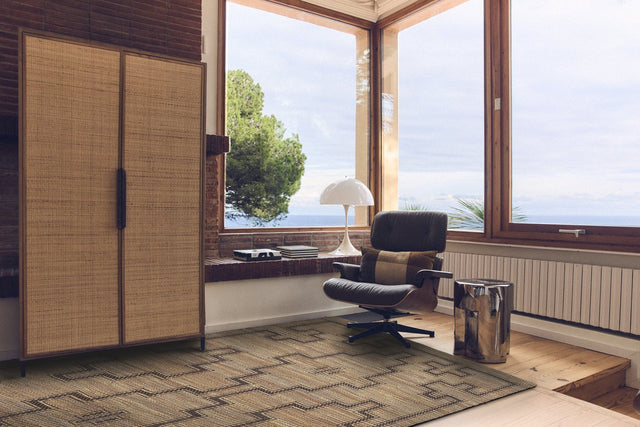 Design Schrank Pioneer aus Rattan - HK Living - DesignWe.Love