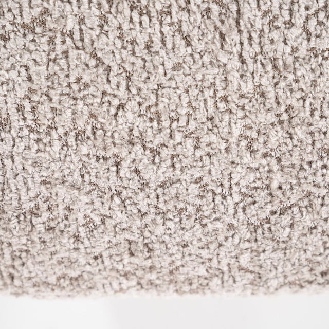 Drehbarer Loungesessel Balou Bouclé Taupe - By Boo - DesignWe.Love
