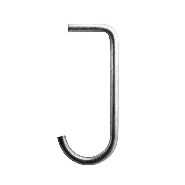 String J-Haken 5er Set Edelstahl – Garderobenhaken für das String Regal