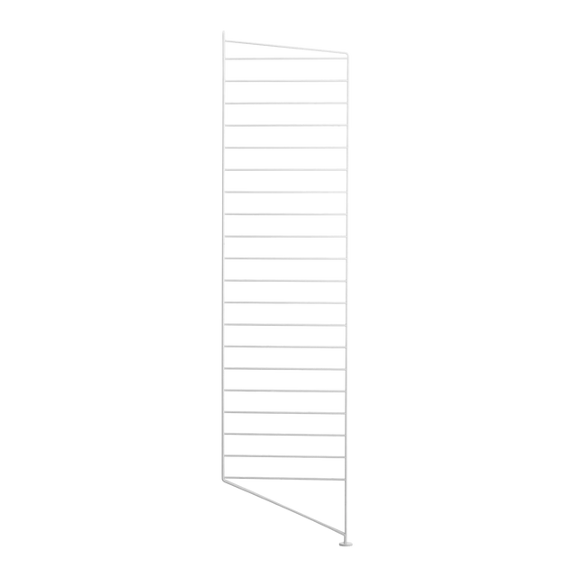 String Bodenleiter 115×30cm Weiß einzeln – Regalleiter String Furniture