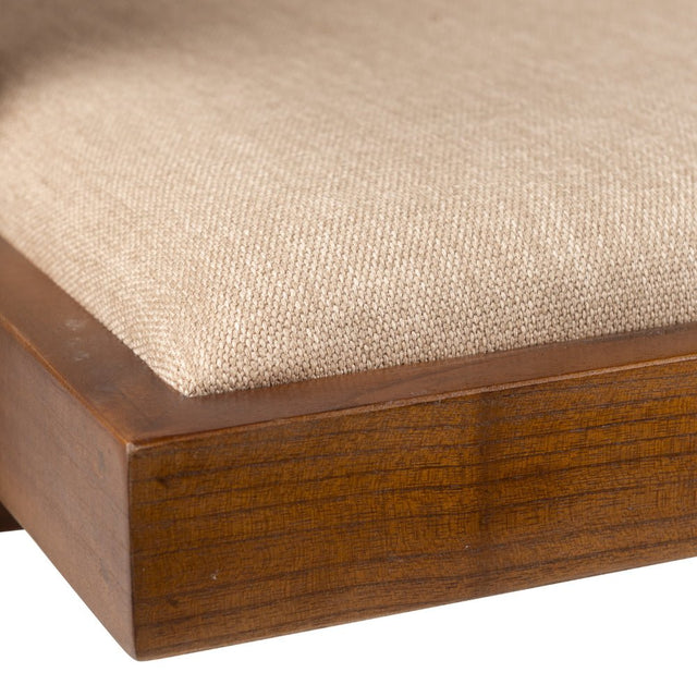 Easy Lounge Chair gepolstert, dunkelbraun - Detjer - DesignWe.Love