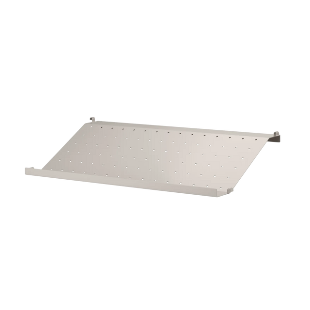 String Schuhregal 58×30cm Beige – Schuhablage aus Metall für das String Regal
