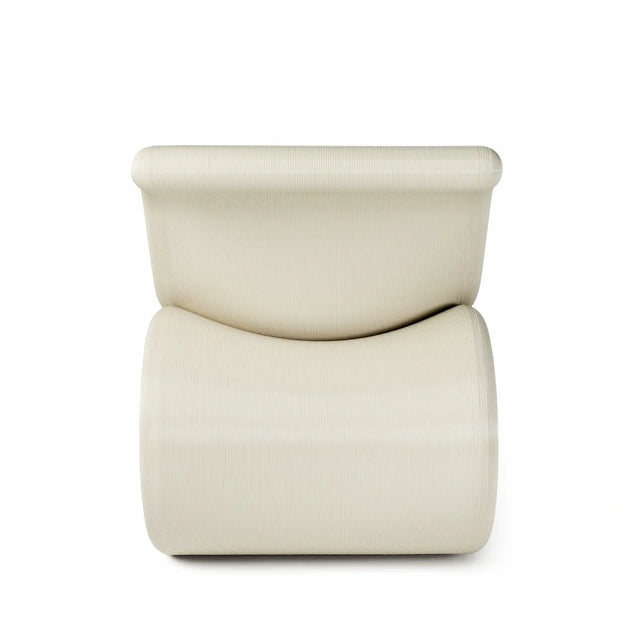 Éclair Chair Cream Rückansicht - Crème Atelier - DesignWe.Love