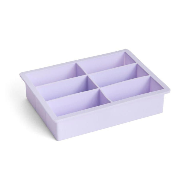 Eiswürfelform Sticks Silikon XXL Lila - HAY - DesignWe.Love
