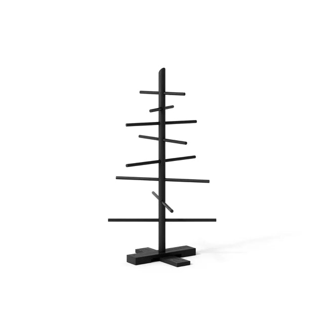 EKTA Living Filigran Tree Weihnachtsbaum aus Holz Klein Eiche Schwarz freigestellt