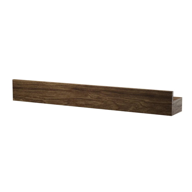 Magnet Shelf Magnetregal aus Eiche 40 cm Geräuchert freigestellt von EKTA Living