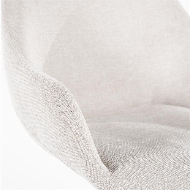 Esszimmerstuehle 4er Set Mamé in Houston Beige - Eleonora - DesignWe.Love