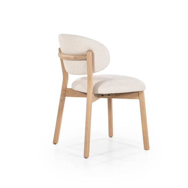 Esszimmerstuhl Mikky Beige Polster - Eleonora - DesignWe.Love