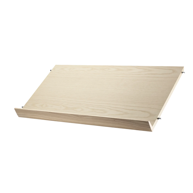 String Magazinregal Holz78×30cm Esche – Zeitschriftenablage für das String Regal