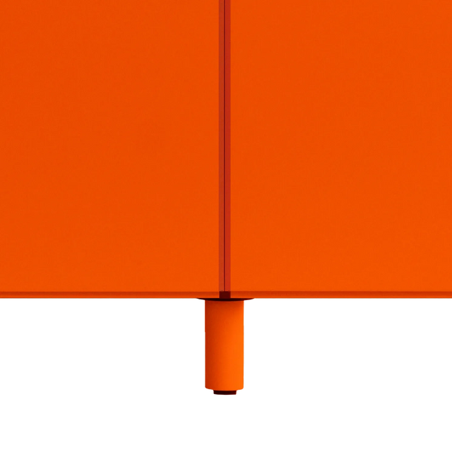 String Relief Verbindungsbeine (2er Set) Orange – Untergestell für die Relief Kommode