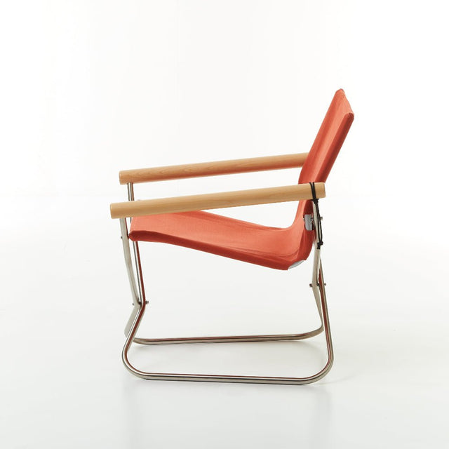 Nychair X 80 Faltstuhl Terracotta Natur – designwe.love