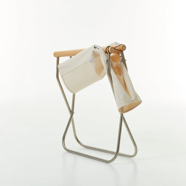 Nychair X 80 Faltstuhl Weiß Natur – designwe.love