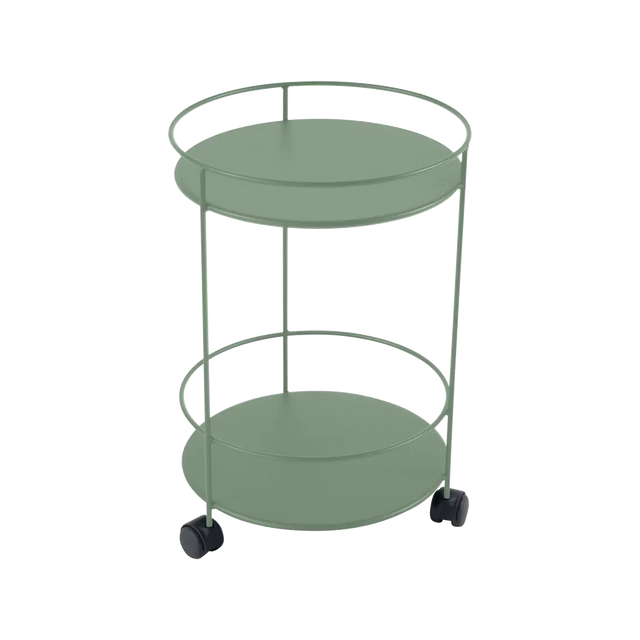 Fermob Guinguette Servierwagen Cactus mit zwei Platten und Rollen - Fermob