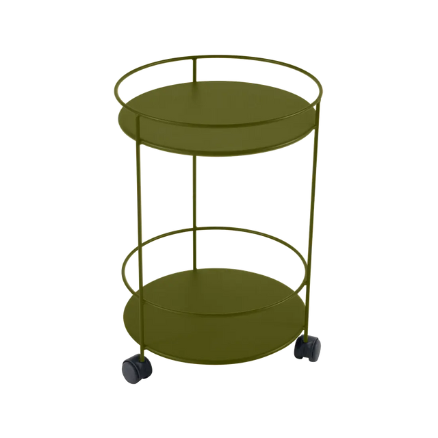 Fermob Guinguette Servierwagen Pesto mit zwei Platten und Rollen - Fermob