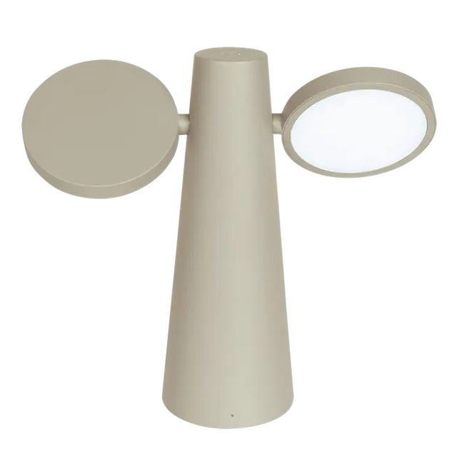 Fermob OTO Lampe H.27 cm Lehmgrau - Fermob Akkuleuchte