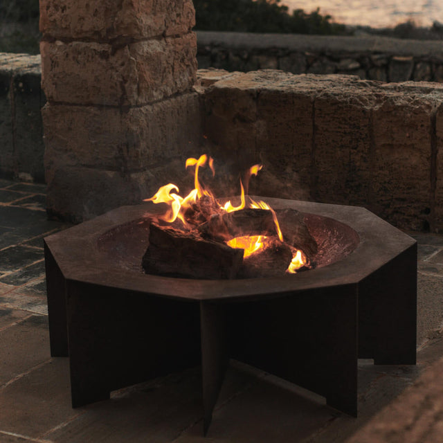 Feuerschale Otte Cortenstahl - ferm Living - DesignWe.Love