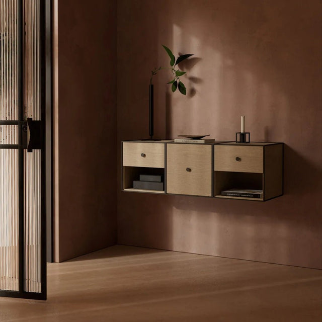 Frame 35 Sideboard mit Schublade Hellgrau - AUDO - DesignWe.Love